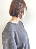 髪質改善ストレート縮毛矯正ベージュブラウン20代30代40代