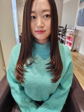 内巻きフェミニンロング