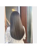 ロング/アースベージュ/髪質改善/酸性ストレート/艶髪/京成小岩