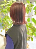 ホワイトグレージュ/デジタルパーマ/チェリーブラウン/名駅/40