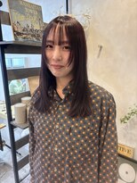 ソワンドゥブレスココ 京都店(soin de brace coco.)&nbsp;ダークチェリーレッド＋レイヤーカット