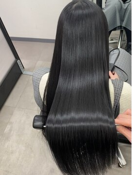 シンカ(shinka) うる艶ストレート＋ブルーブラック