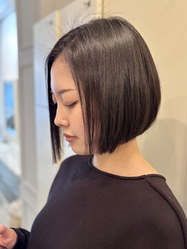 エフィールリアモ(afeel riamo) 大人可愛い前下がりボブ！