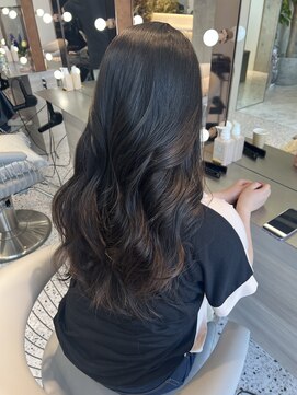 ロール 博多(Role) グレージュ/ブリーチなし/透明感/暗髪