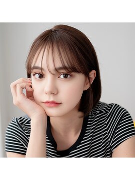 モンド ヘアクリエーション 新栄店(monde hair creation) 【monde】髪質改善カラー×シースルーバング×レイヤーカット