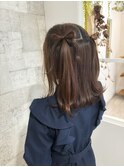 【女性専用サロンASTRANTIA栄】すがの　ハーフツインアレンジ