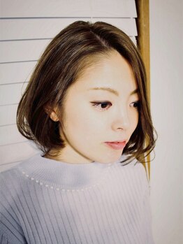 ハップヘアメイクの写真/【平日限定のお得なクーポンをご用意】色落ちまで計算したカラーでどの瞬間も最高にかわいい髪色に！