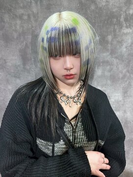 ヌル 神宮前店(Null) オーダーメイド/ケアブリーチ/ウルフカット/神宮前/表参道