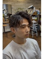 ツイン&nbsp;ツイストスパイラル/センターパート