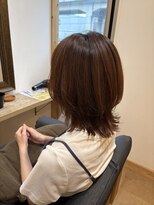 ティピ(tipi)&nbsp;外ハネボブ☆ミディアムボブウルフレイヤー☆宿里沙也香