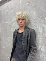 オーン(OOn)&nbsp;ふわふわホワイトブロンドマッシュ