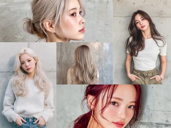 グラッジ 池袋(GLADGE)の写真/【N.カラー+デザインカット¥6900】【ケアブリーチ+カラー+TR¥14500】ロング料金なし◎毎月通える☆