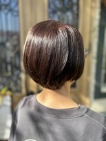 チョコレート(chocolate)&nbsp;髪質改善大人可愛い20代30代40代50代ショートボブ