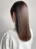 リヤン 表参道(lyann) 大人ガーリーダークアッシュミディアムレイヤーカットa