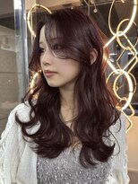 ラ キング(LA KING)&nbsp;着物ヘア/大人ガーリー/ダークアッシュ/似合わせカット/名古屋栄