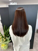 エルピス 大和店(elpis)&nbsp;白髪に合わせた縮毛矯正