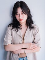 ヘアークラフト(Hair Craft)&nbsp;ゆるふわパーマ×暗髪グレージュ【岡山】レイヤーカット