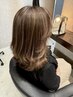 【 白髪ぼかしにも】【気になる赤み消しにも】カット+ハイライトカラー+TR