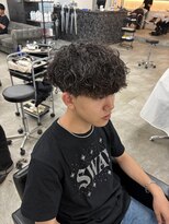 ハイセンス セカンド(HISENSE second)&nbsp;メンズマッシュシャドウパーマ【TAIKI】