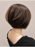 丸みショートボブ