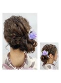 浴衣ヘアセット