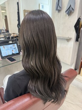 ダリー 円山店(Dali) ブリーチなしグレージュカラー