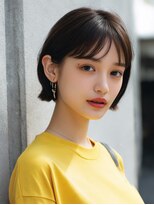 ロッソ ヘアアンドスパ 六町店(Rosso Hair&SPA)&nbsp;センター分け外ハネスタイル