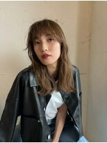 リーコ ベル 西区 横川駅(RICCO belle)&nbsp;ベージュブラウンのロングレイヤー