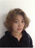 甘めバング抜け感ラウンドボブ鎖骨ナチュラルセミディ