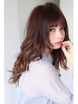 ヘアースペース ブイ(hair space V) アッシュグラデーションで愛されロング