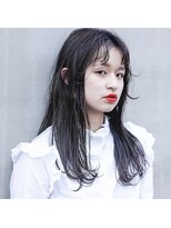 ヘアー アイス ルーチェ(HAIR ICI LUCE) ウェットヘア ナチュラル シンプル ダークカラー