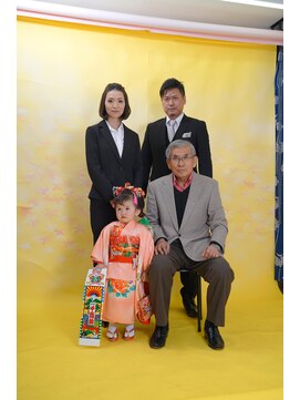 トータルビューティーサロンカワニシ まとめ髪と着付け