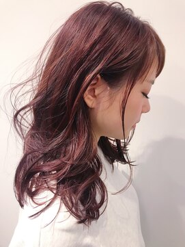 ナイン(9) ◆ピンクベージュゆるウェーブ