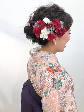 Befine京都 卒業式 謝恩会 波ウェーブもこもこへアセット L ビファインべクス Befine Becs のヘアカタログ ホットペッパービューティー