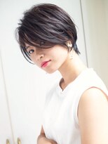 ロンド レグリーズ 立川(Lond leglise)&nbsp;【山方　直也】小顔×ワンサイドショート×耳かけ×大人かわいい