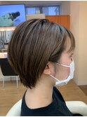【AMAZING HAIR中沢店/安達】大人ショートボブ×ハイライト/小顔