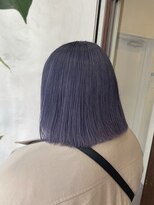 アン(Hair make un)&nbsp;くすみパープルブルー
