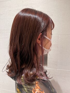 レナークソワン(LENAHC SOIN) インナーカラーがポイント◎ミディアムヘア