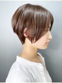 《knit銀座》大人可愛い20代30代40代ショートボブ丸み前下がり
