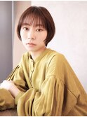 前下がり/マッシュショート/似合わせカット/HARBORS鎌倉