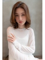 ドットハリス(.Hallis)&nbsp;大人可愛い前髪/ミディアム/ボブ/20代30代/原宿/表参道