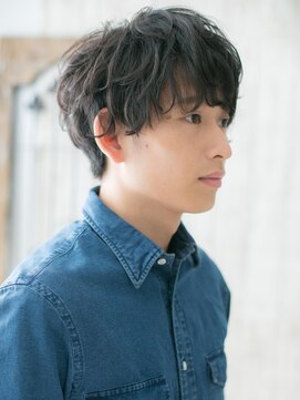 モッズヘア メン 南越谷南口店(mod's hair men) くせ毛風ふわランダムパーマでモテウェットスタイルS南越谷