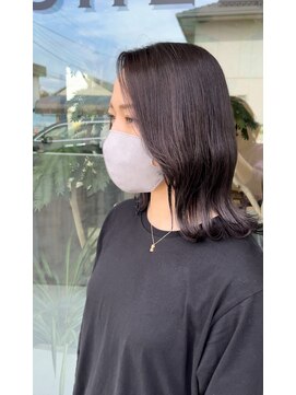 シェルハ(SHELHA) ラベンダーグレー ブリーチカラー ケアブリーチ レイヤーボブ