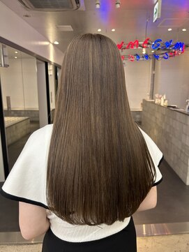 ゲーム 原宿店(GAME) ミルクティーグレージュ /オージュア/髪質改善/前髪/韓国/顔周り