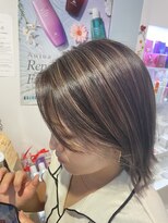 ジャストビューティ ルフレ 金沢八景店(Just Beauty Rufure)&nbsp;白髪ぼかしハイライト/ハイライト/金沢八景