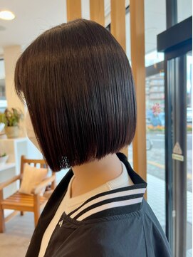 りんごの木 篠ノ井駅前店 ミニボブ/切りっぱなしボブ