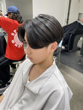 フィフス 栄(fifth) ニュアンスパーマセンターパートコンマヘアツーブロック