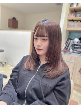 ステラバイケンジ(STELLA by KENJE) 姫カットカールセミディシアーカラー