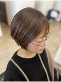 大人カワイイショートボブ