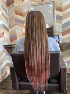 ココカラ(Kokokala) #髪質改善TOKIO #.カラー #グラデーションカラー